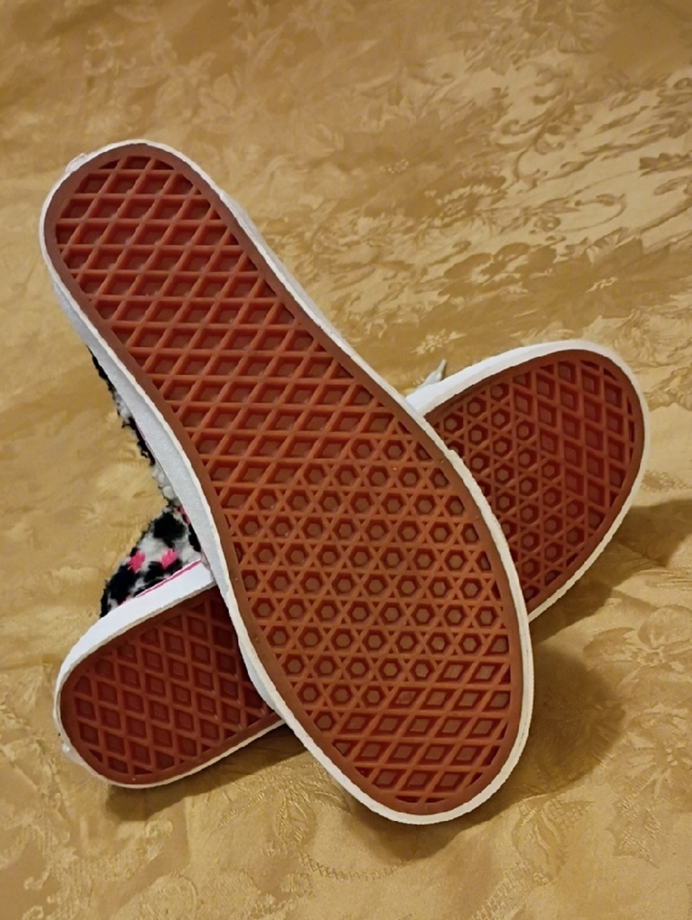 VANS Sk8-Hi Black/White & Pink Leopard High-Top Sneakers Women's 8.0 Men's 6.5 - Picture 10 of 12